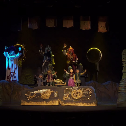 Новым спектаклем завершился год Хакасского эпоса в театре кукол «Сказка»